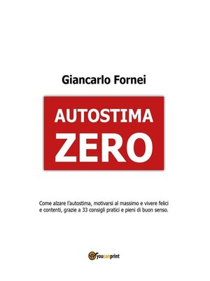 cover image of Autostima Zero